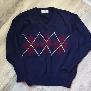 Vintage Jockey v neck sweater